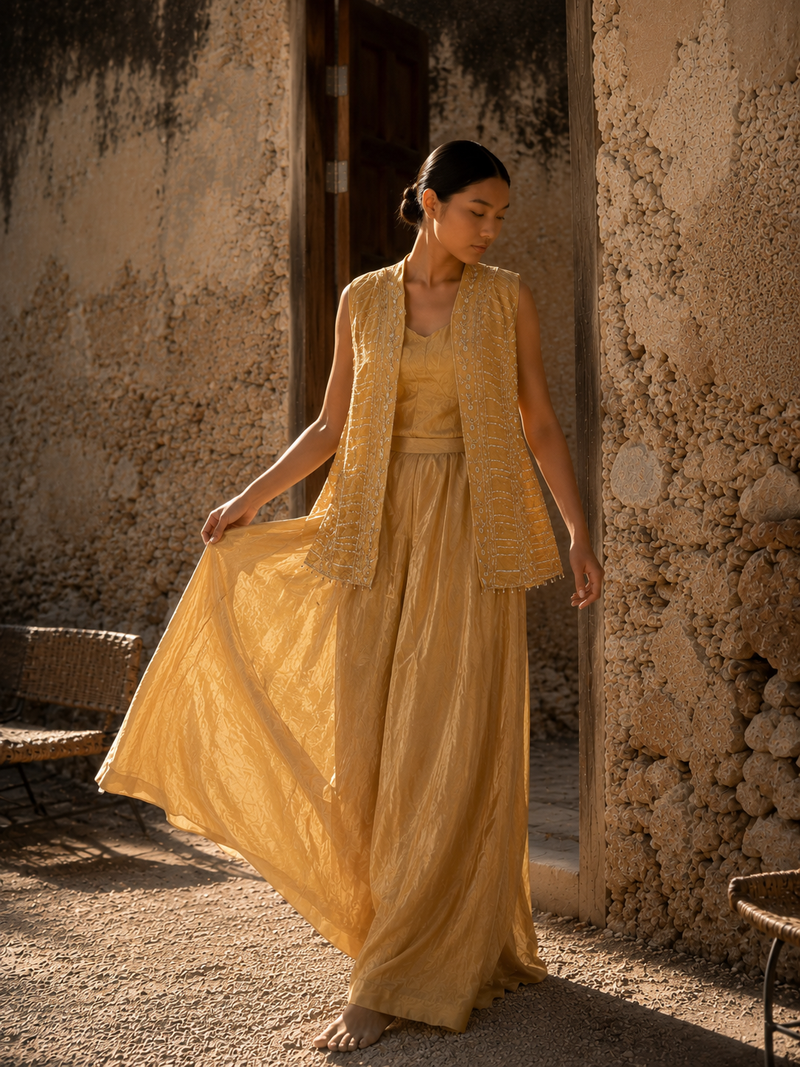 Yellow Aura Co-ord Set
