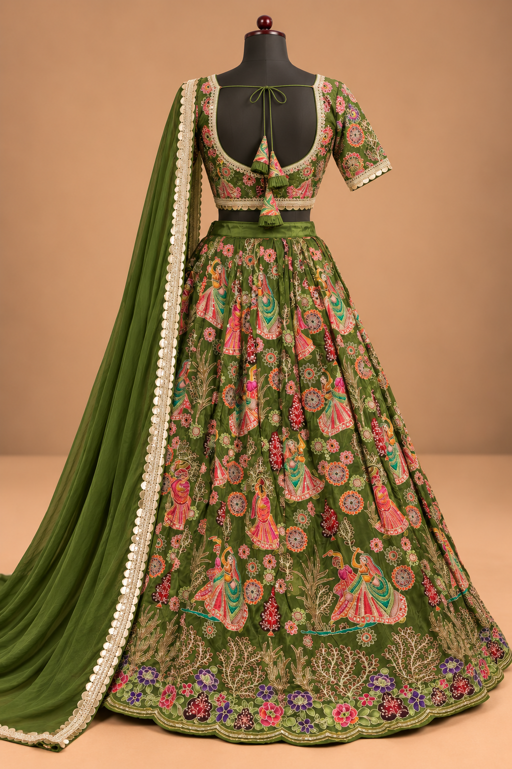 Bagh-e-Mor — Stitched Lehenga