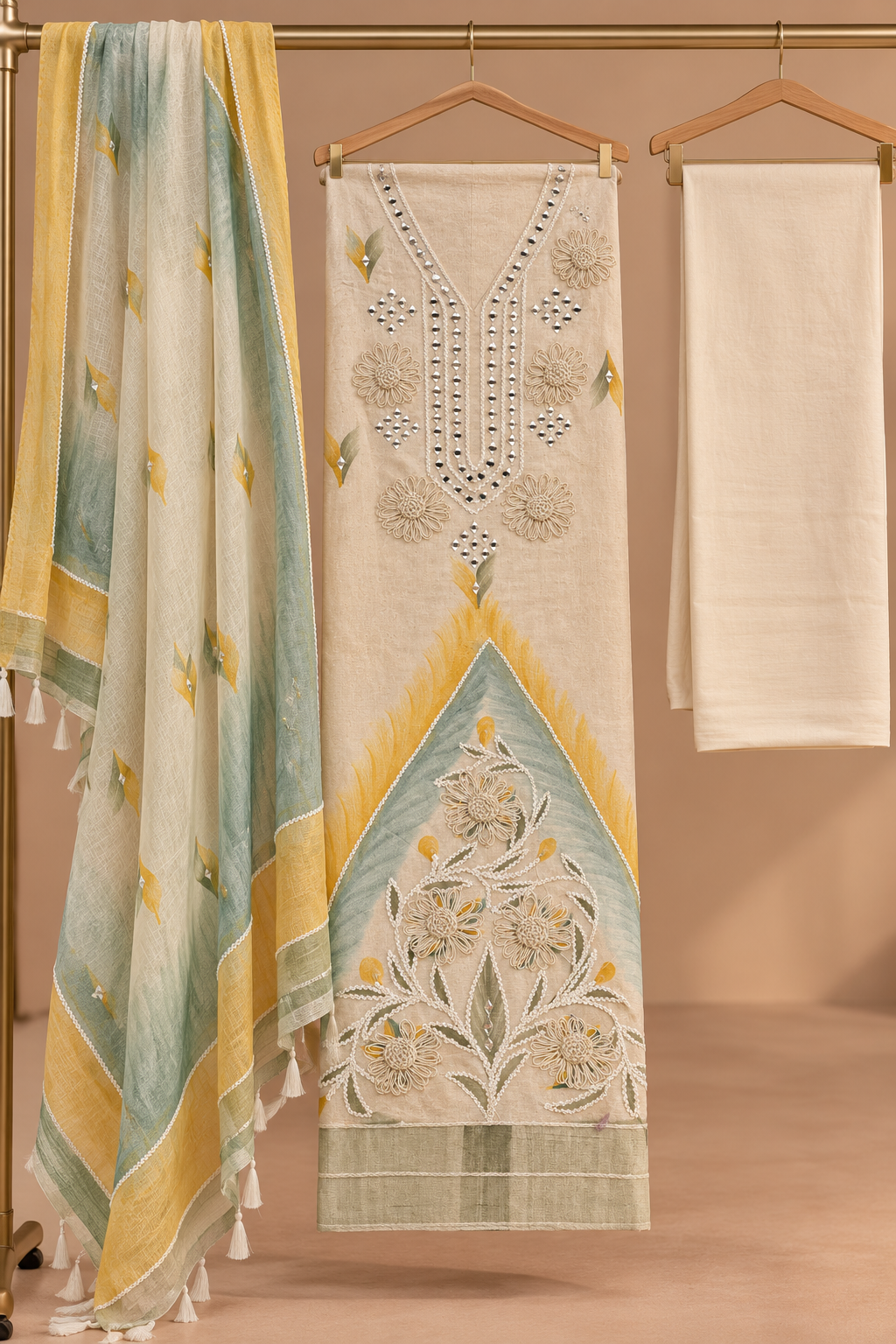 Gulnaar-e-Saba — Unstitched Suit
