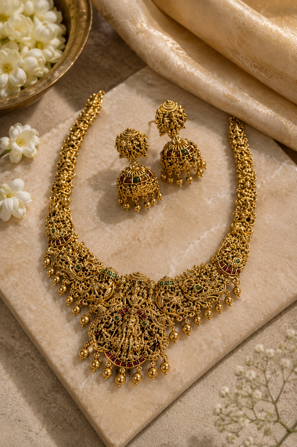 Rajvansh Temple Necklace