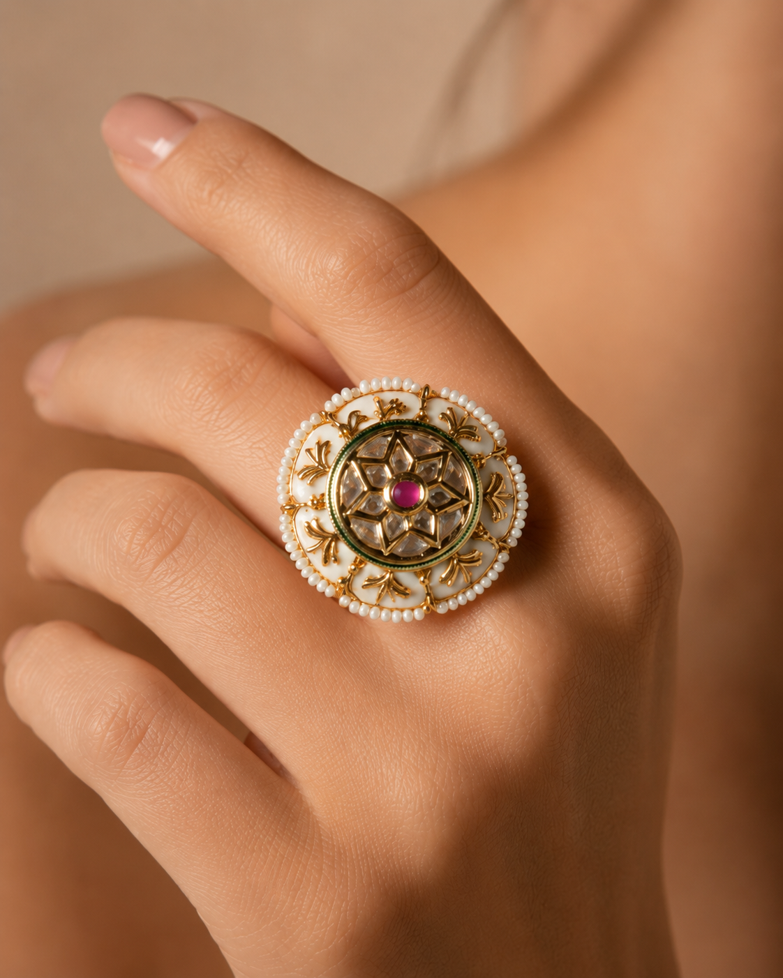 The Noorani Royal Cocktail Ring