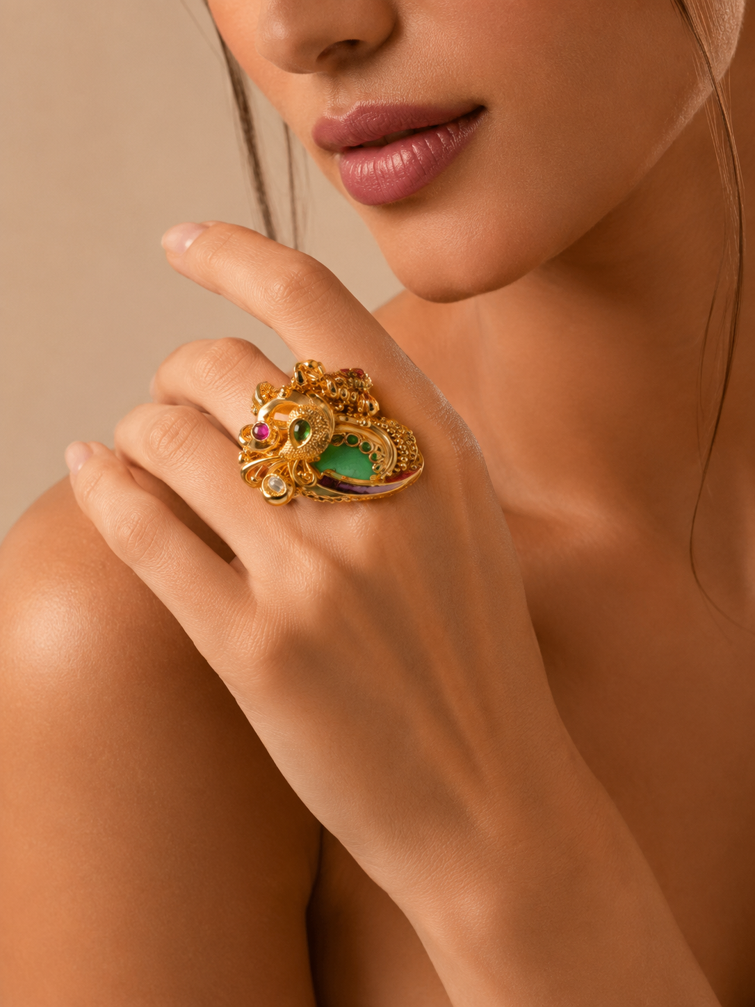 The Mayura Heritage Cocktail Ring