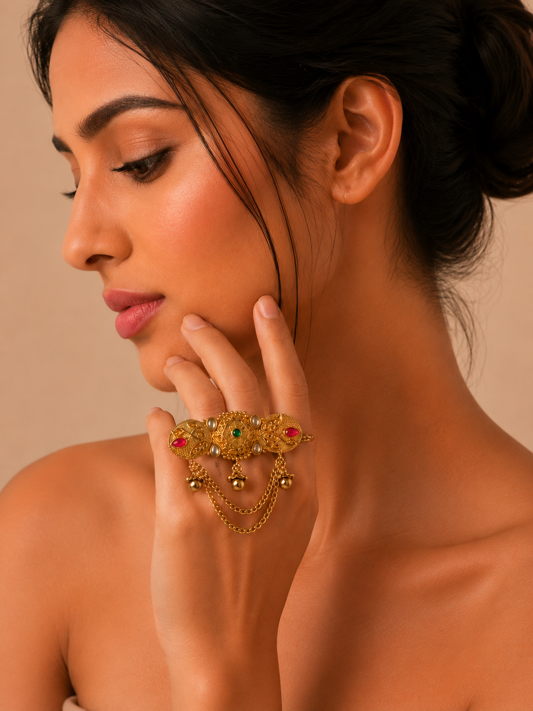 The Charvi Heritage Brooch Ring