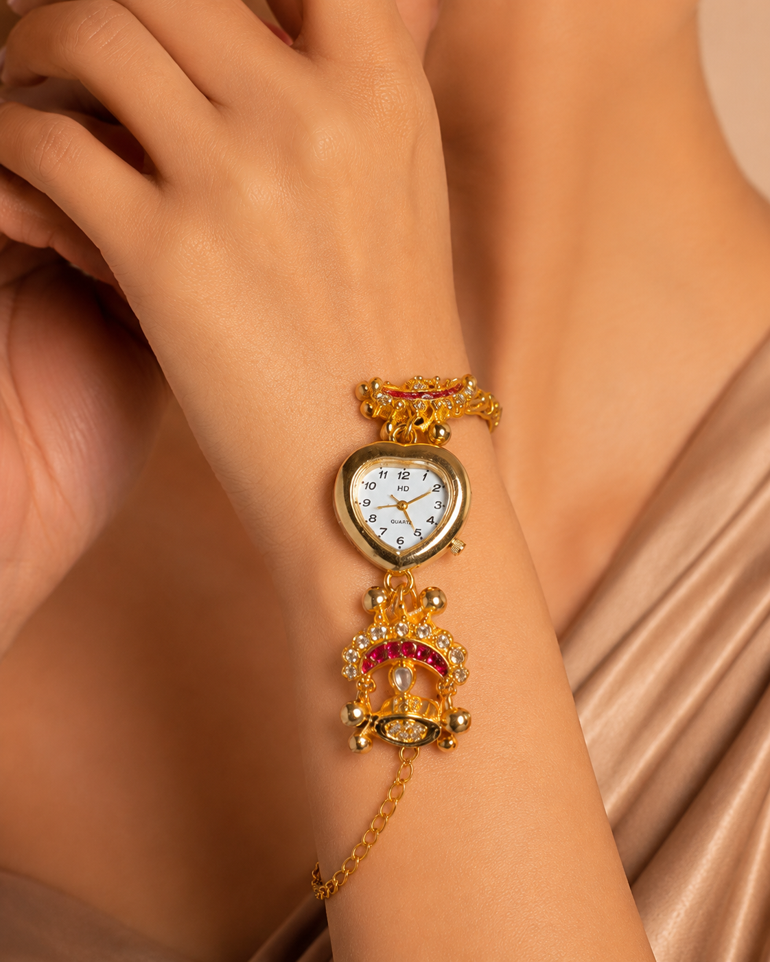 The Ira Meenakari Heart Fusion Watch