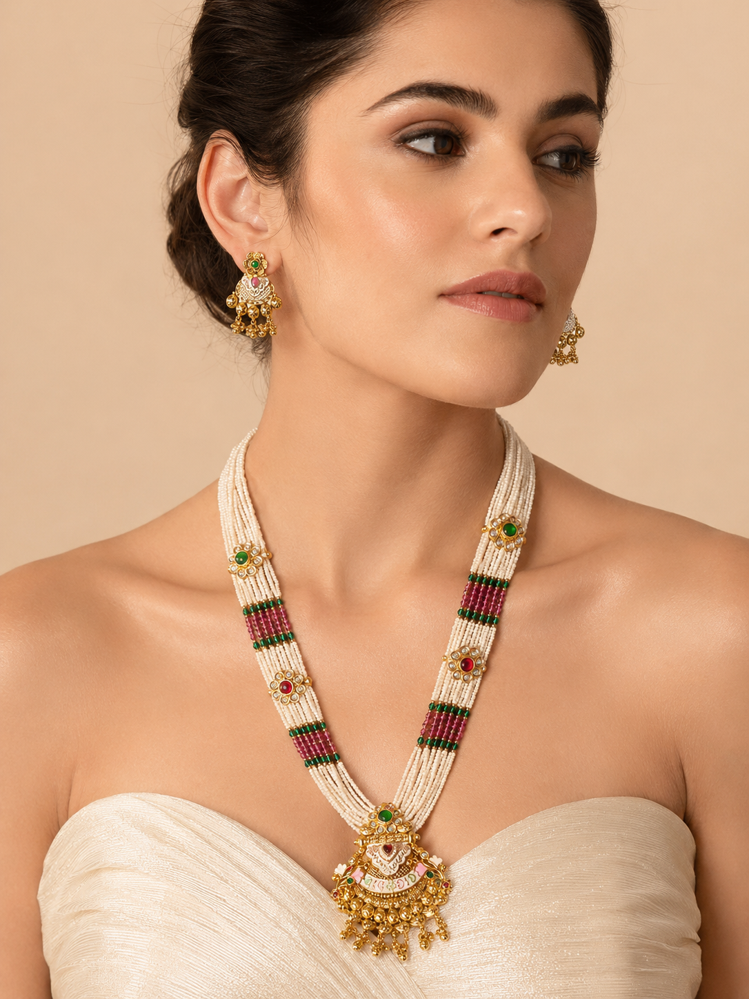 The Vaishnavi Royal Tanmaniya Layered Set