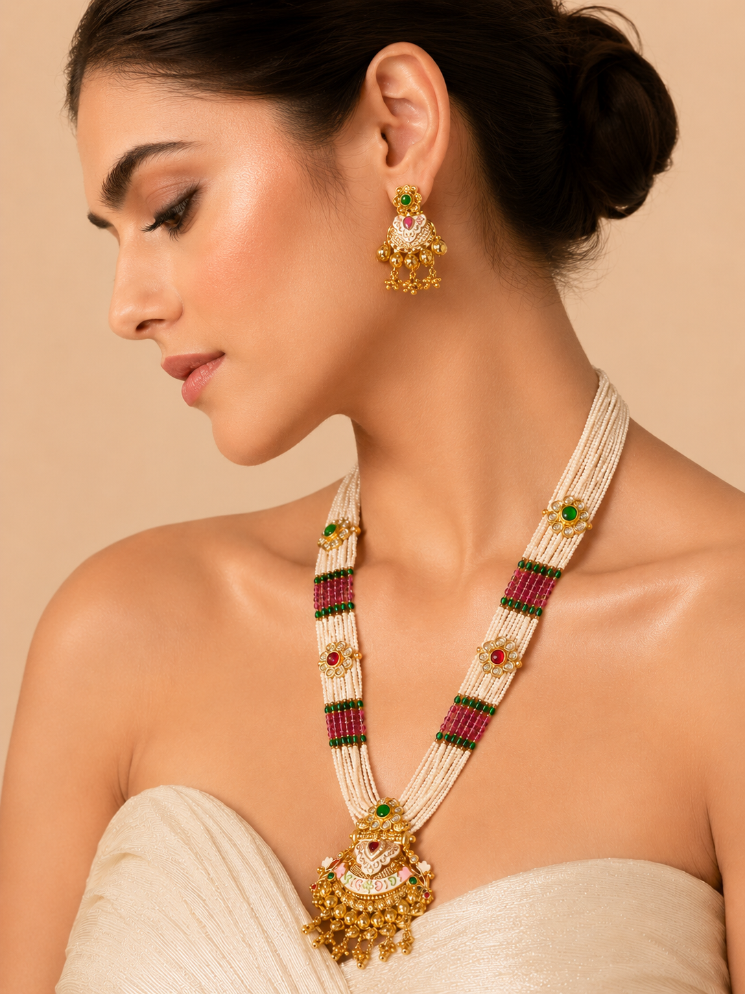 The Vaishnavi Royal Tanmaniya Layered Set
