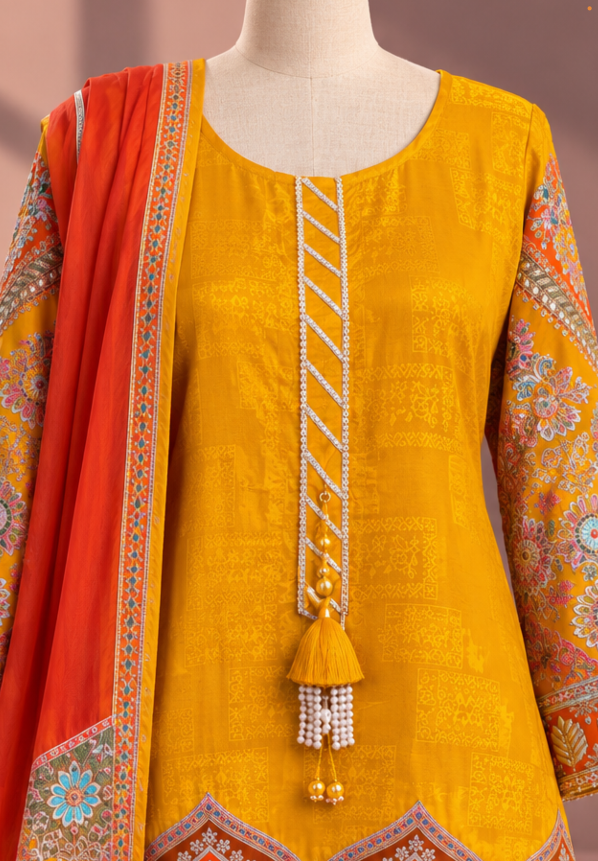 Surya Noor Embroidered Festive Suit Set