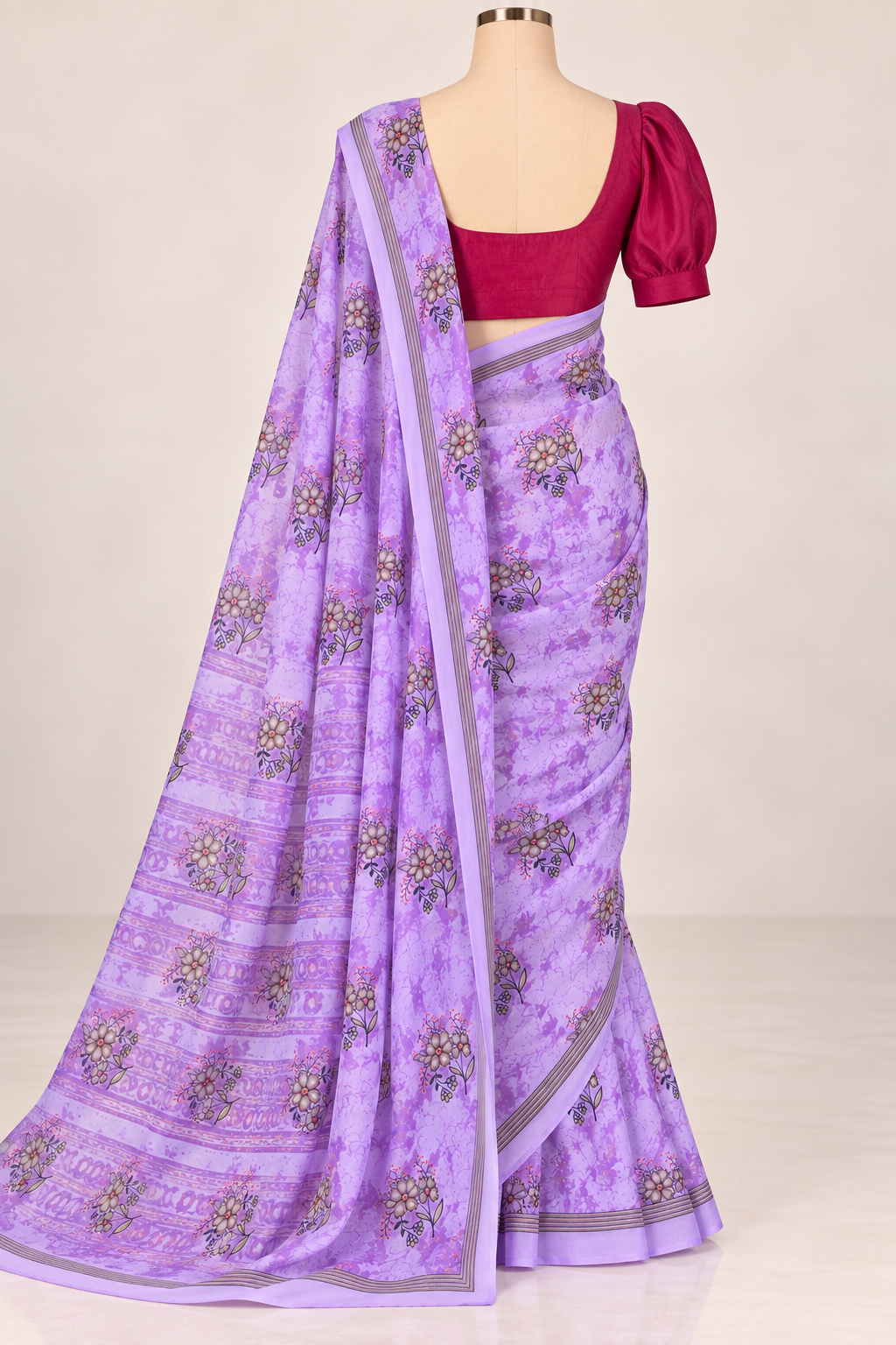 Ruh-e-Banafsha Imperial Saree
