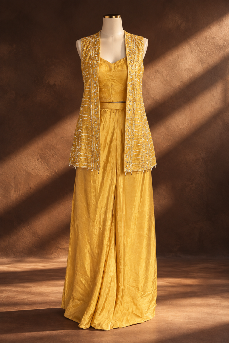 Yellow Aura Co-ord Set