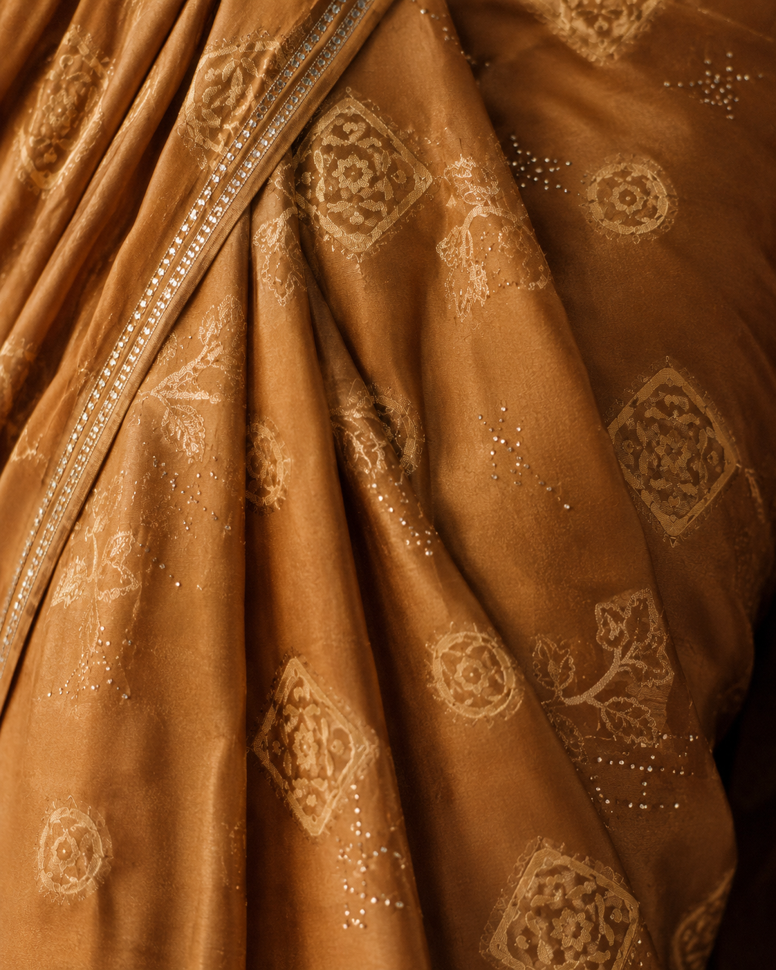 SONARA — Antique Bronze Saree